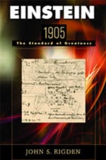 Einstein 1905 by John S. Rigden, book cover