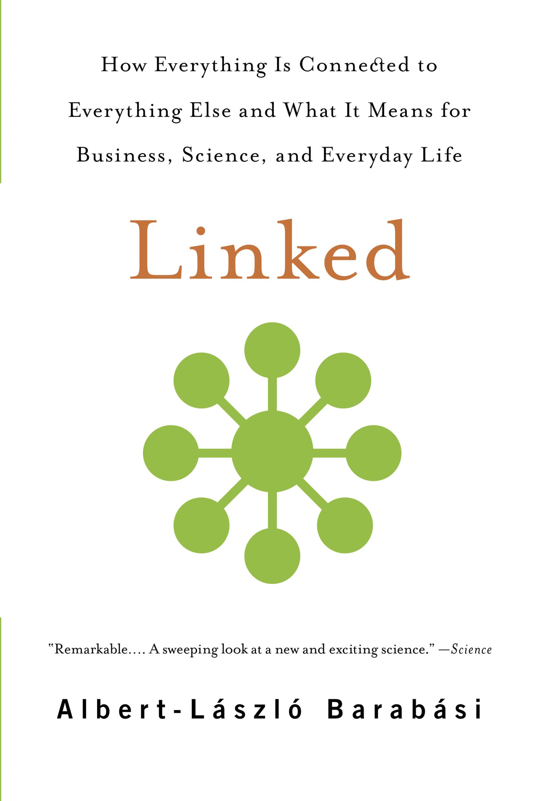 Linked by Albert-László Barabási, book cover