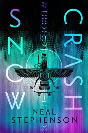 Snow Crash by Neal Stephenson, book cover