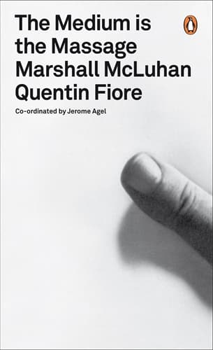 The Medium Is the Massage by Marshall McLuhan & Quentin Fiore, book cover