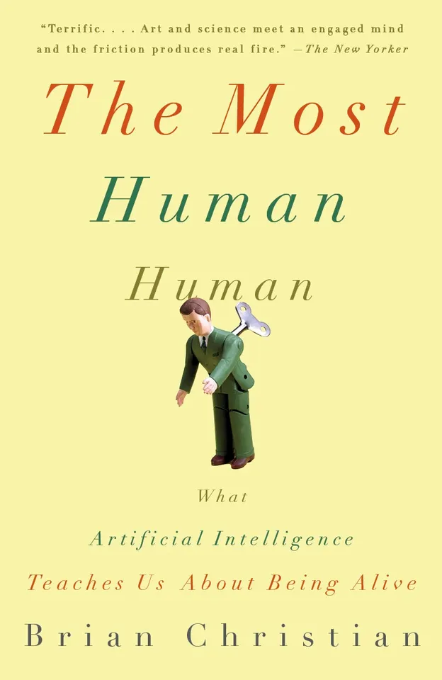 The Most Human Human by Brian Christian, book cover