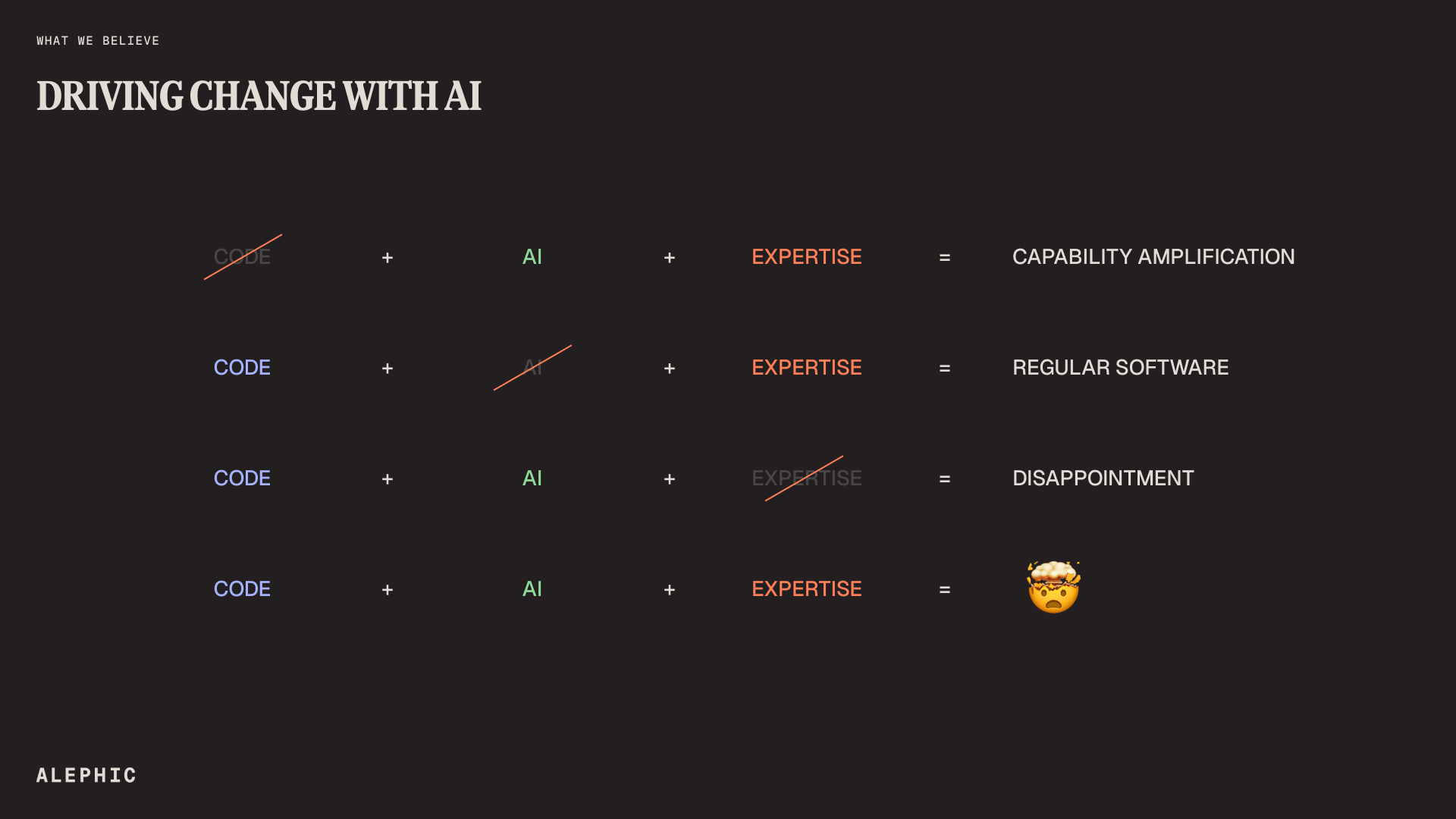 Expertise makes the difference between regular and extraordinary